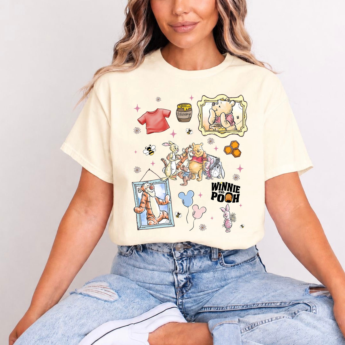 WINNE AND FRIENDS FRAMES T.SHIRT Design No. 93