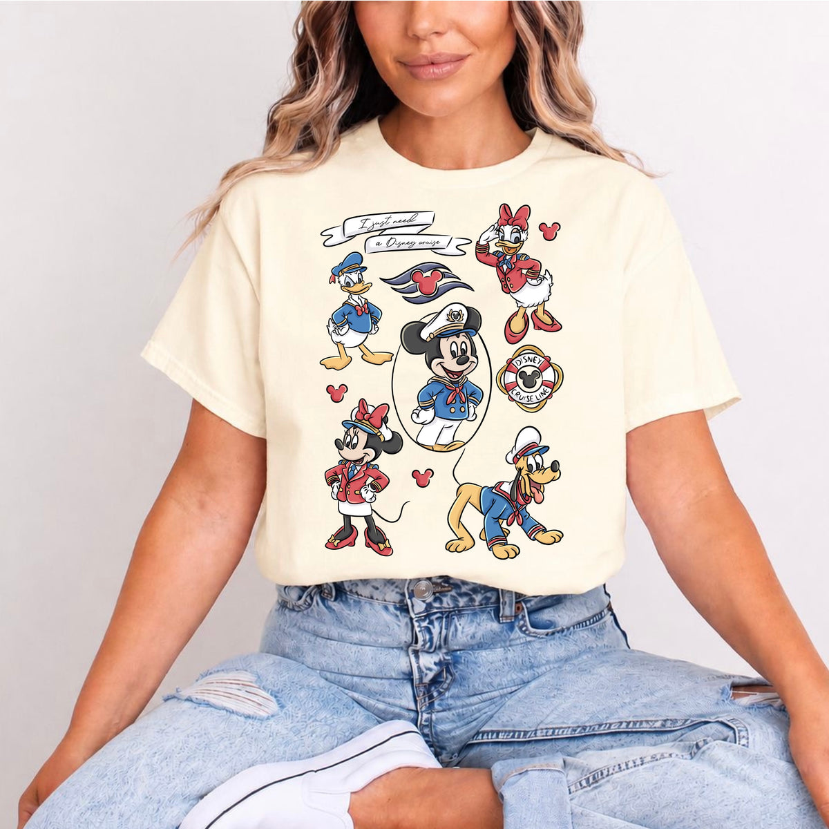 CRUISE MICKEY AND PALS T.SHIRT Design No. 119