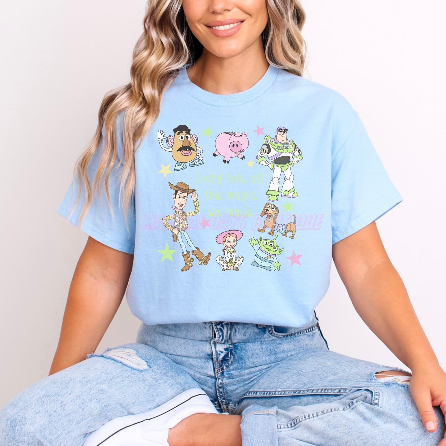 TOY STORY & TAYLOR SWIFT LONG LIVE ALL THE MAGIC WE MADE T.SHIRT