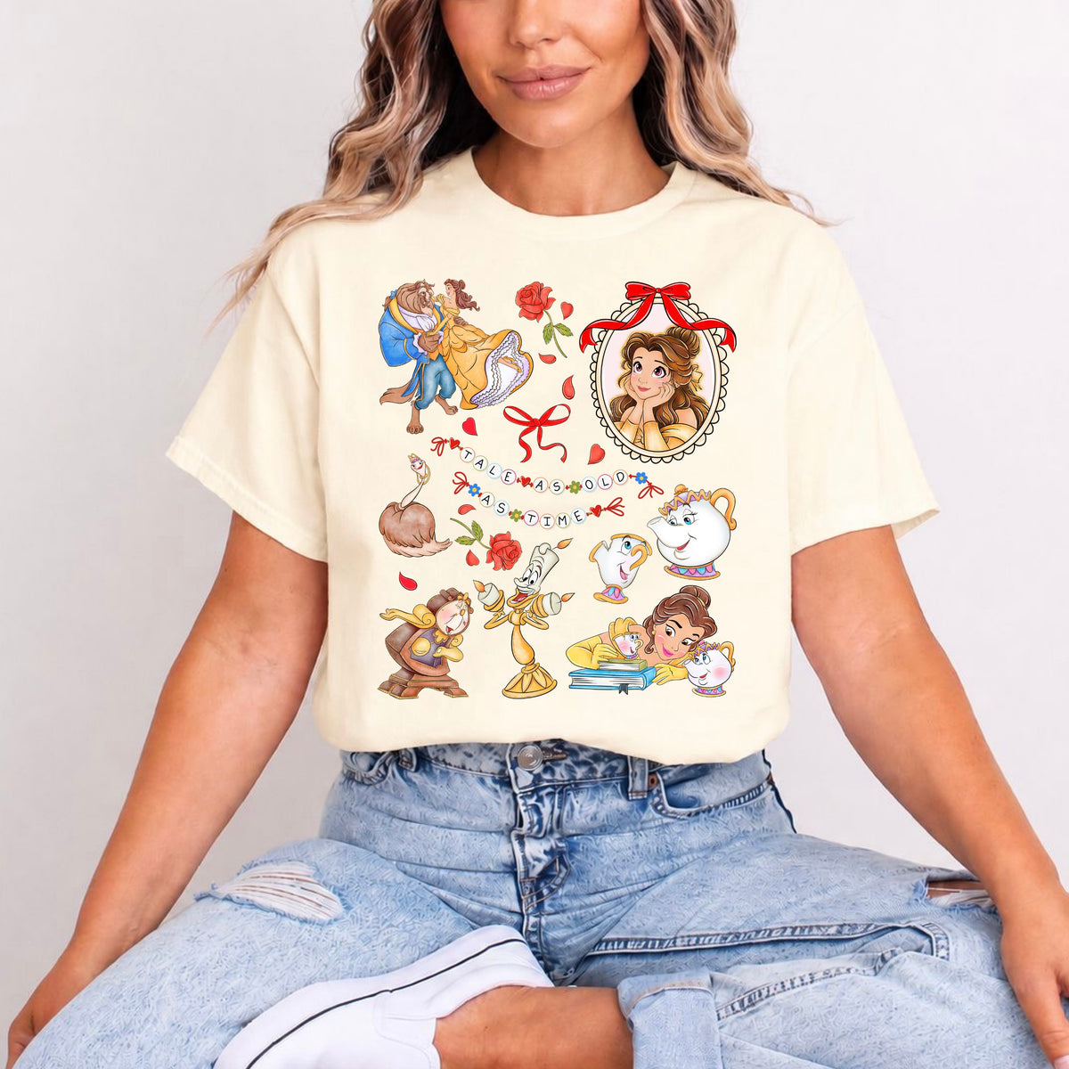 BELLE MAGICAL LOCKET T.SHIRT