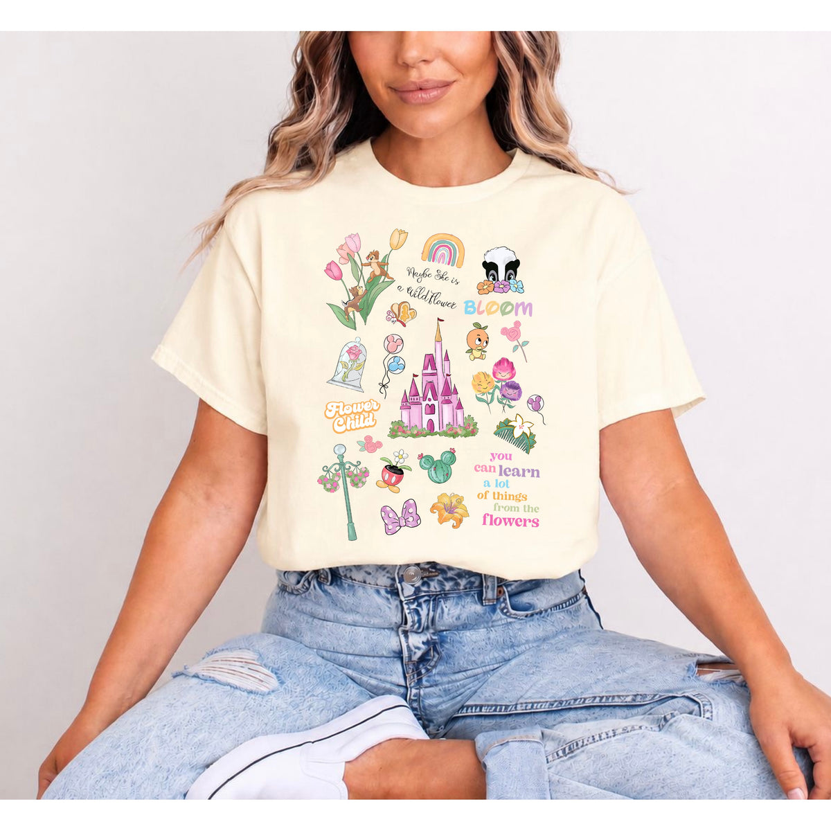 CHIP & DALE EPCOT FLOWER AND GARDEN FESTIVAL T.SHIRT Design No. 66
