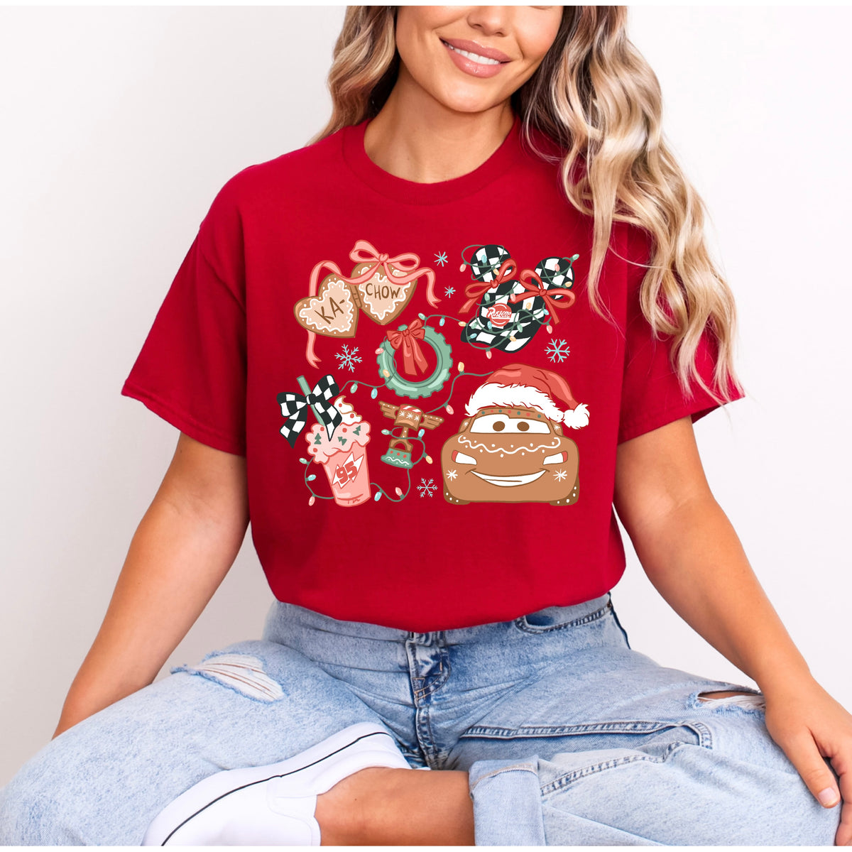 CARS CHRISTMAS T.SHIRT