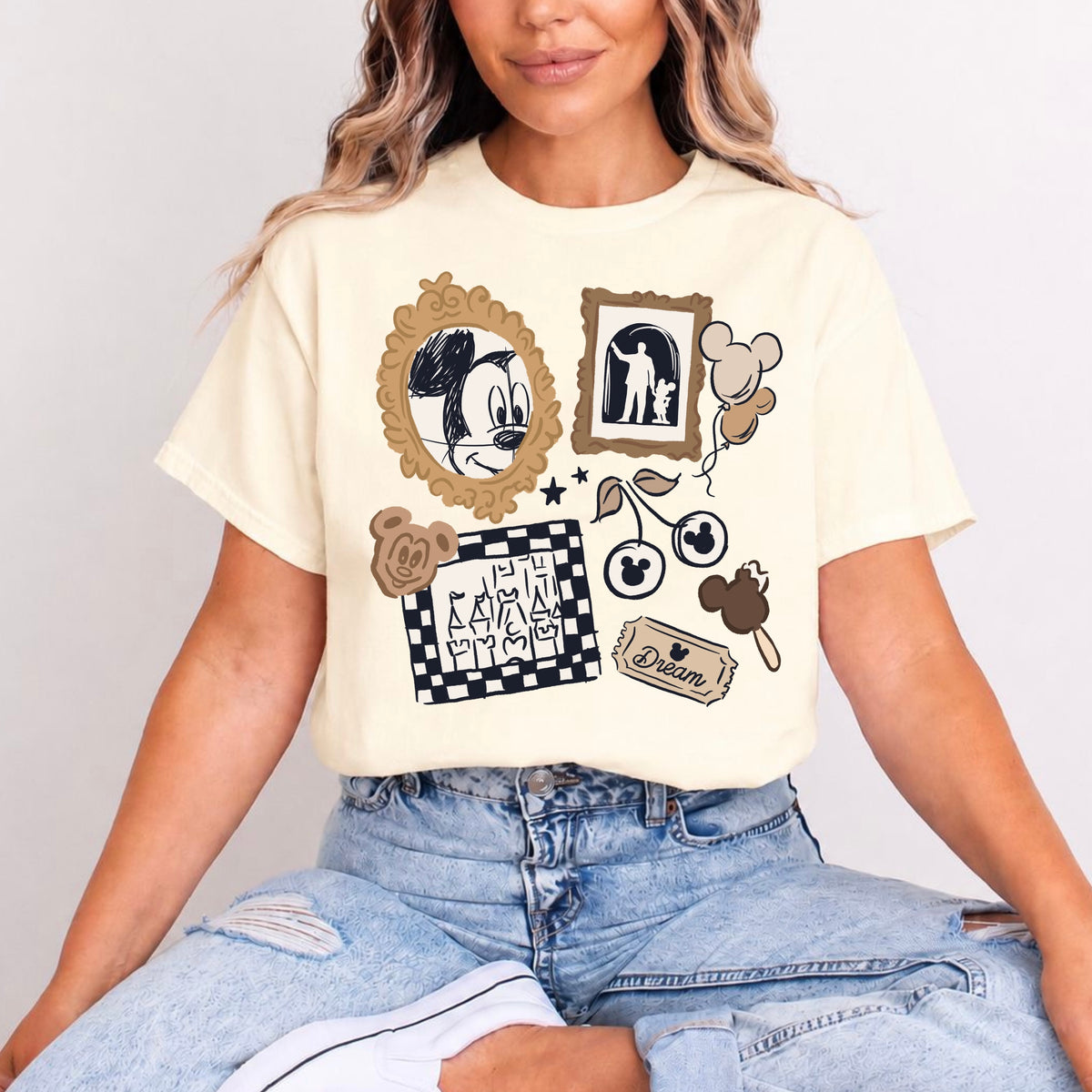 WALT AND MICKEY'S DREAM T.SHIRT