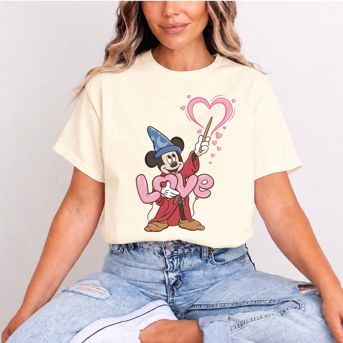 SORCERER MICKEY LOVE T.SHIRT