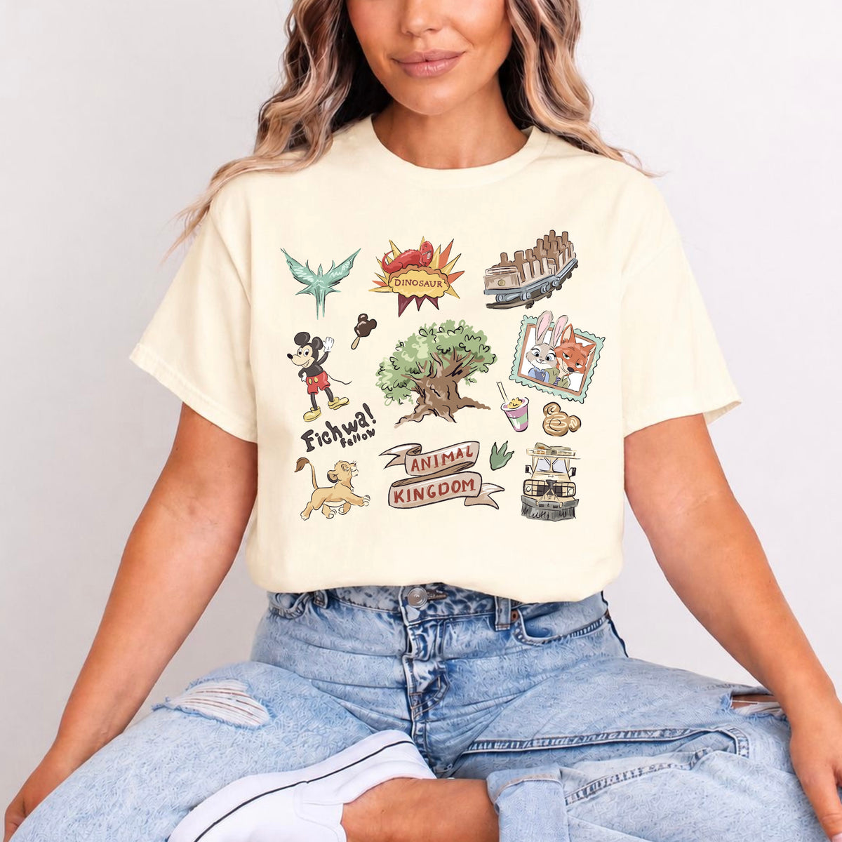 ANIMAL KINGDOM FICHWA FELLOW T.SHIRT