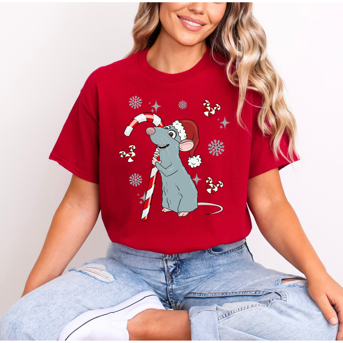 REMY CANDY CANE CHRISTMAS T.SHIRT Design No. 9