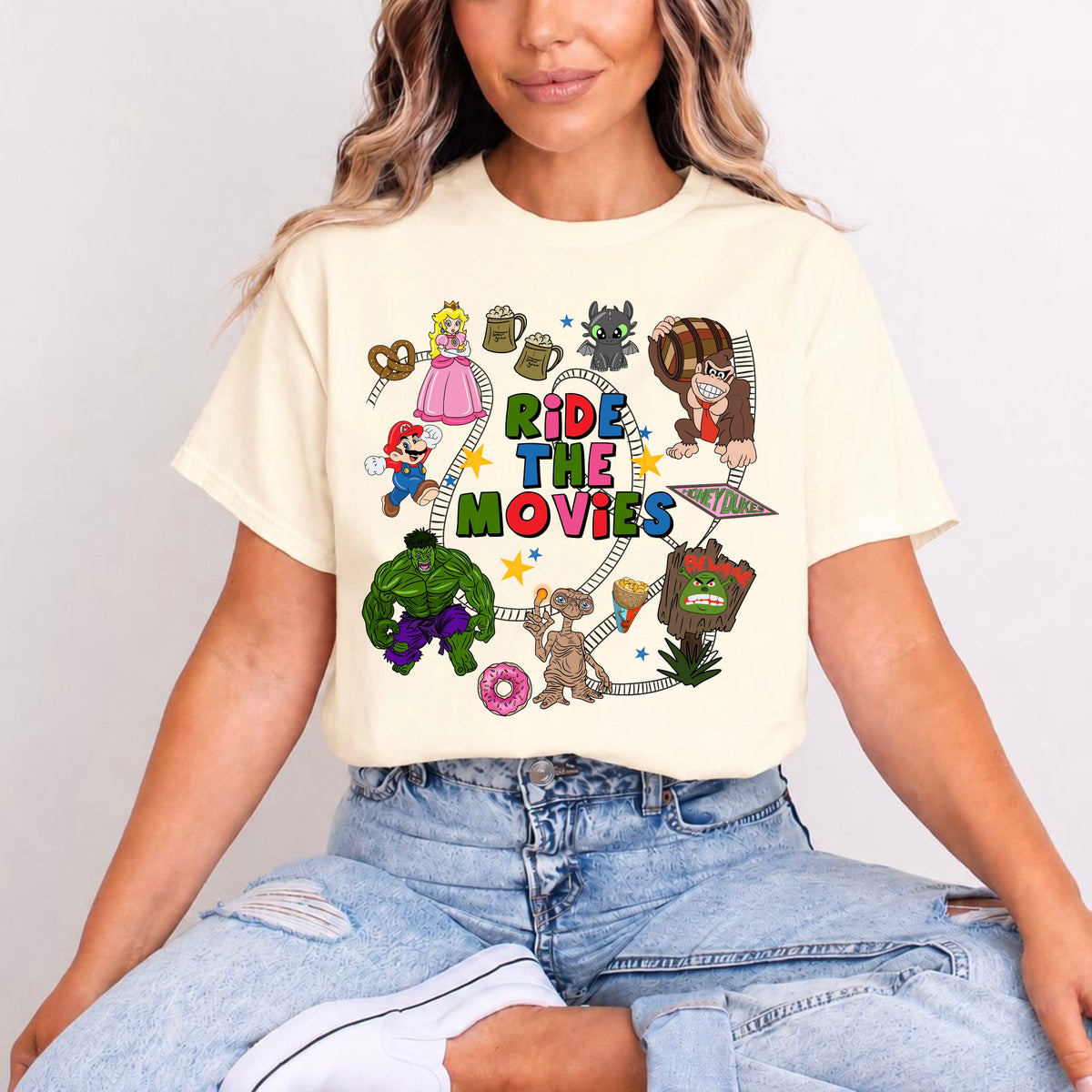 UNIVERSAL/EPIC RIDE THE MOVIES T.SHIRT Design No. 40