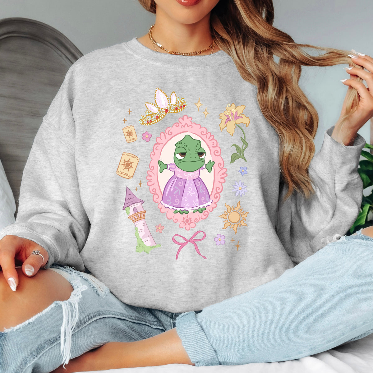 PASCAL ROYAL SASS SWEATSHIRT