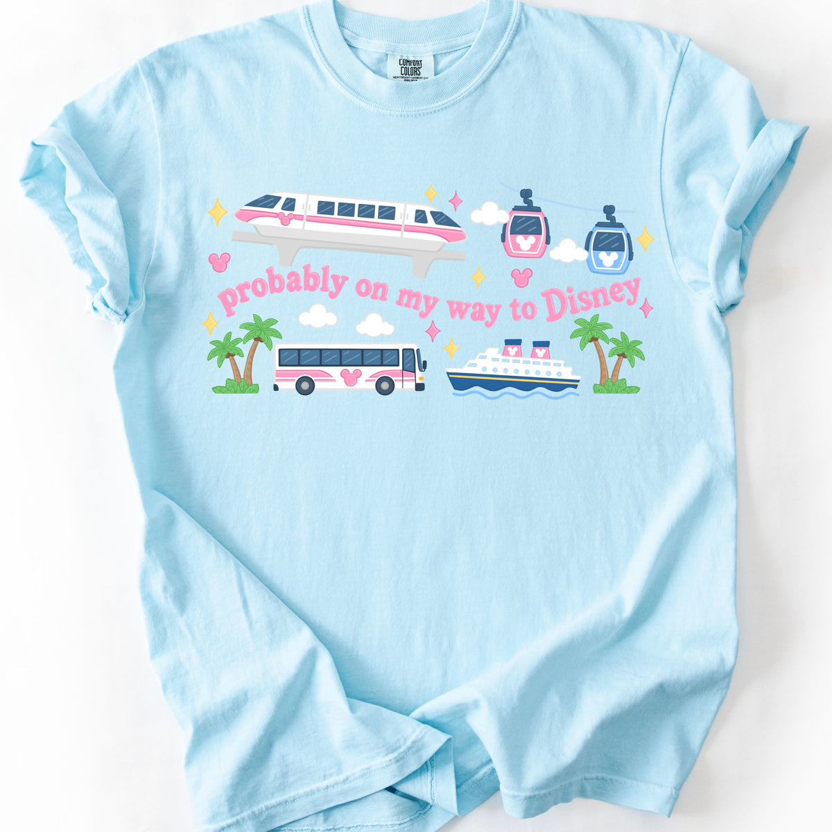 DISNEY TRANSPORT T.SHIRT