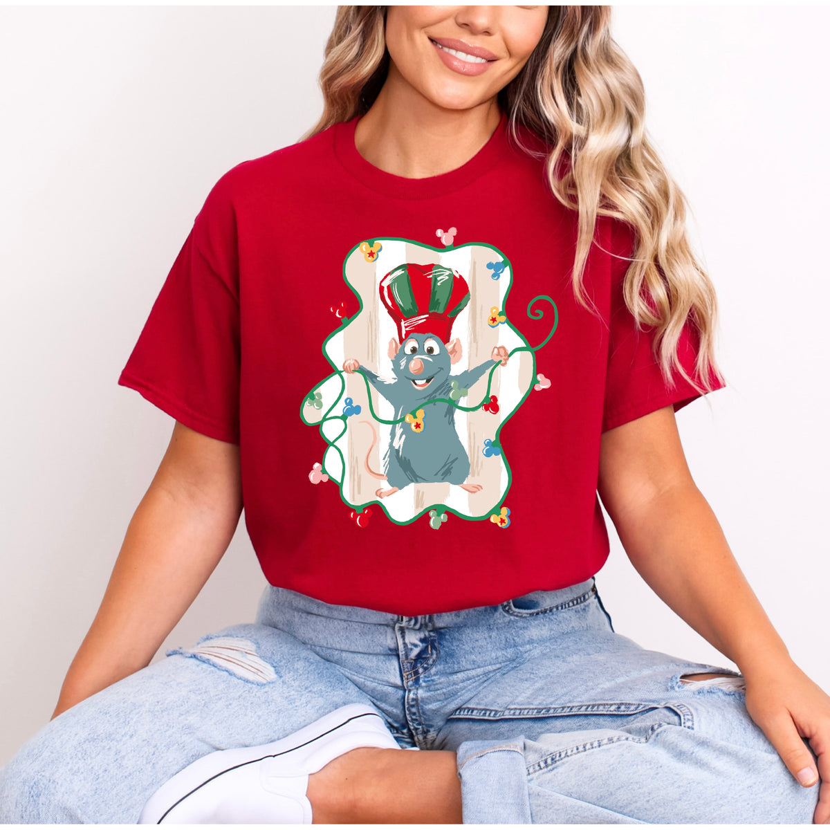 FESTIVE CHRISTMAS REMY T.SHIRT