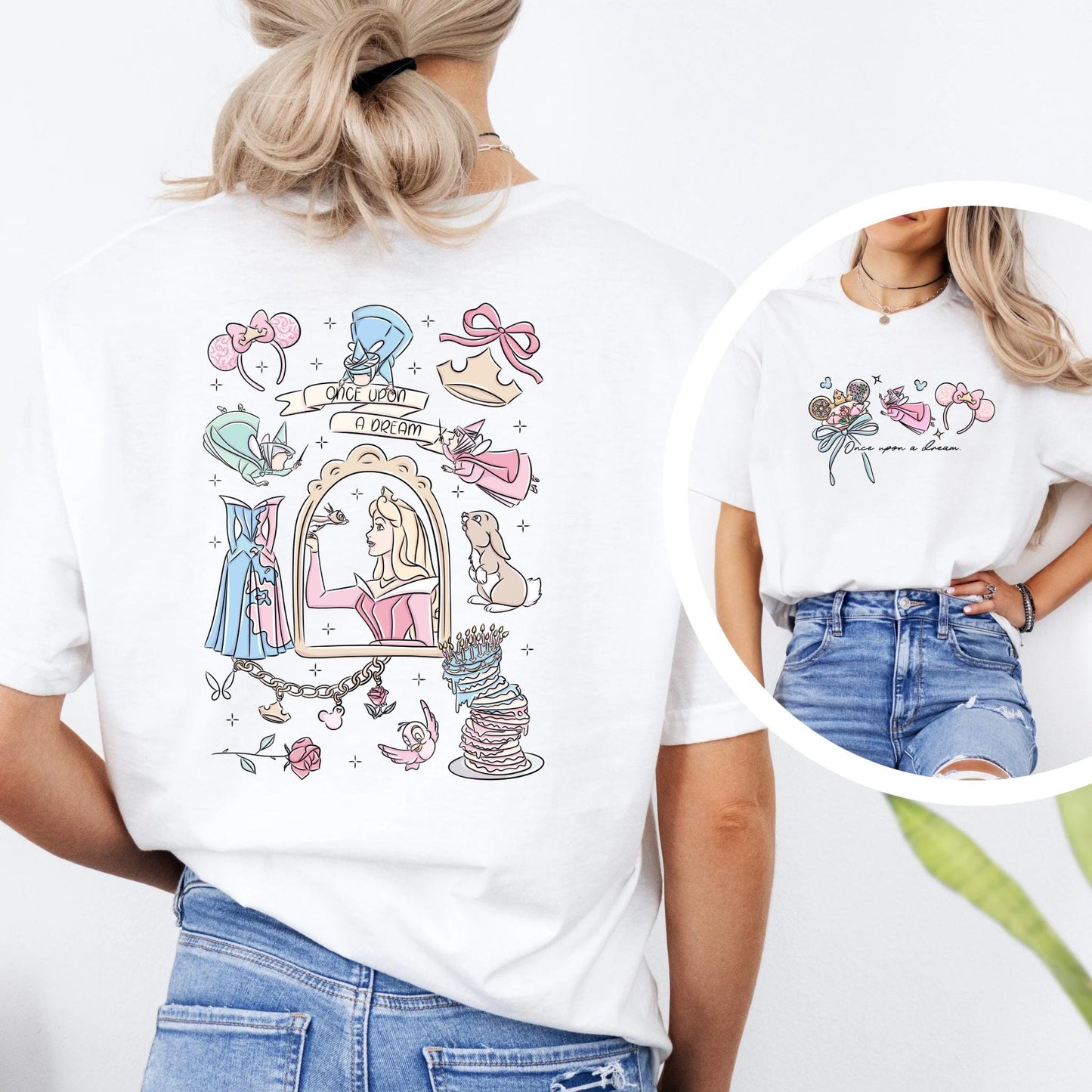 Aurora Sleeping Beauty Double Sided