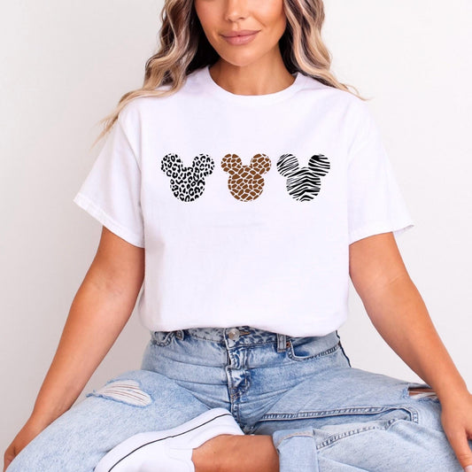 Animal Print Mickey Mouse