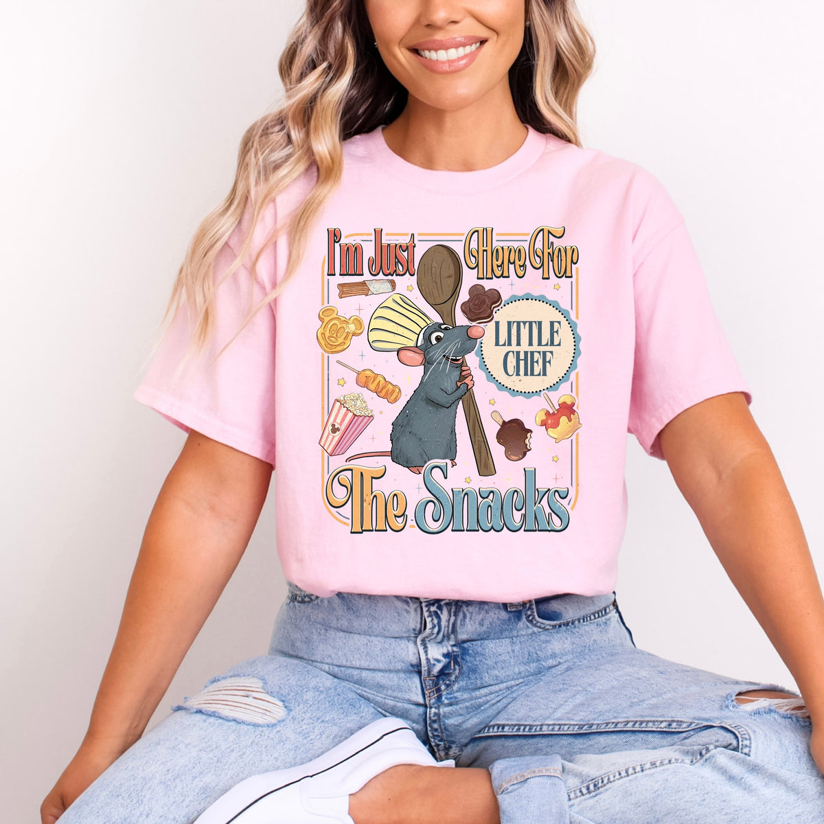 REMY JUST HERE FOR THE SNACKS T.SHIRT