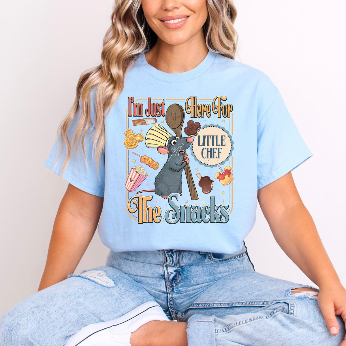 REMY JUST HERE FOR THE SNACKS T.SHIRT