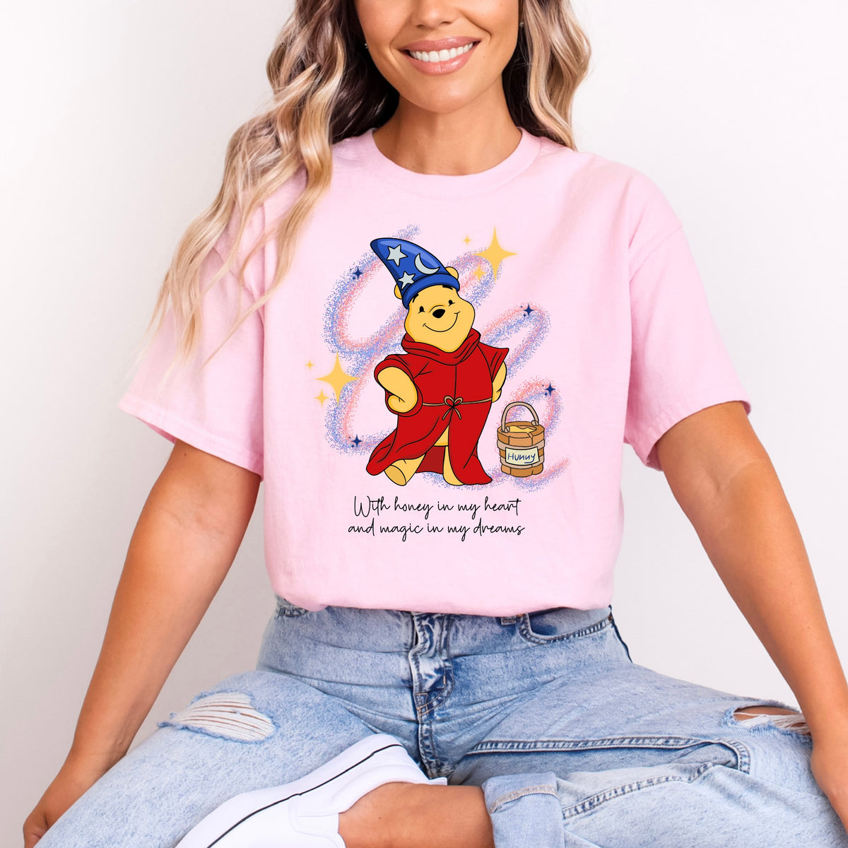 SORCERER WINNIE CROSSOVER T.SHIRT Design No. 3