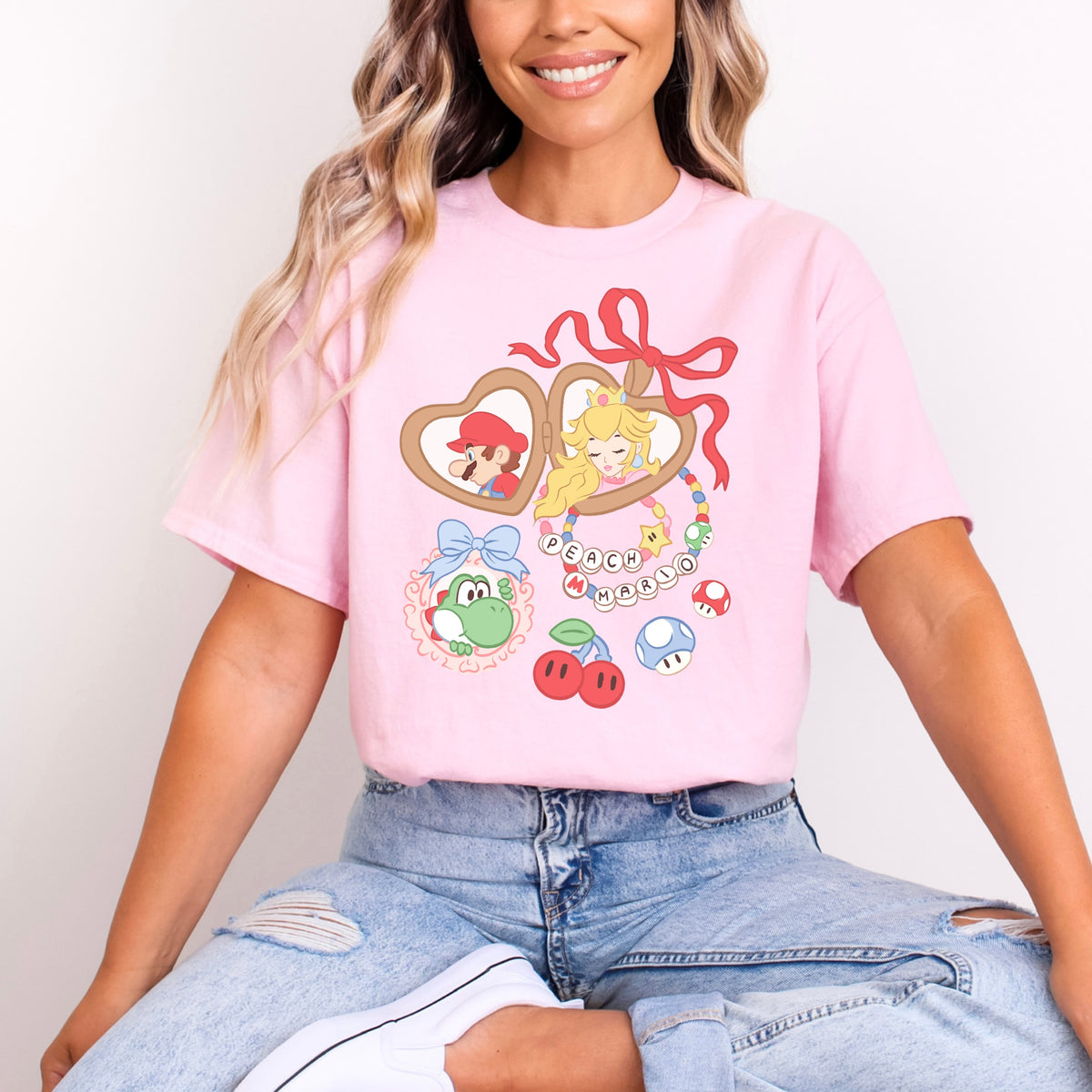 PRINCESS PEACH T.SHIRT Design No. 59