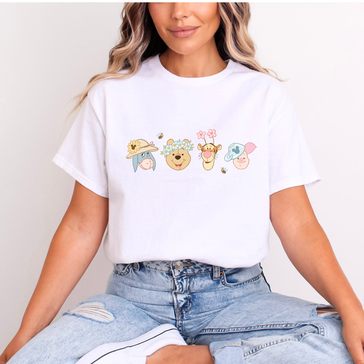 WINNIE FLOWER FRIENDS T.SHIRT Design No. 86