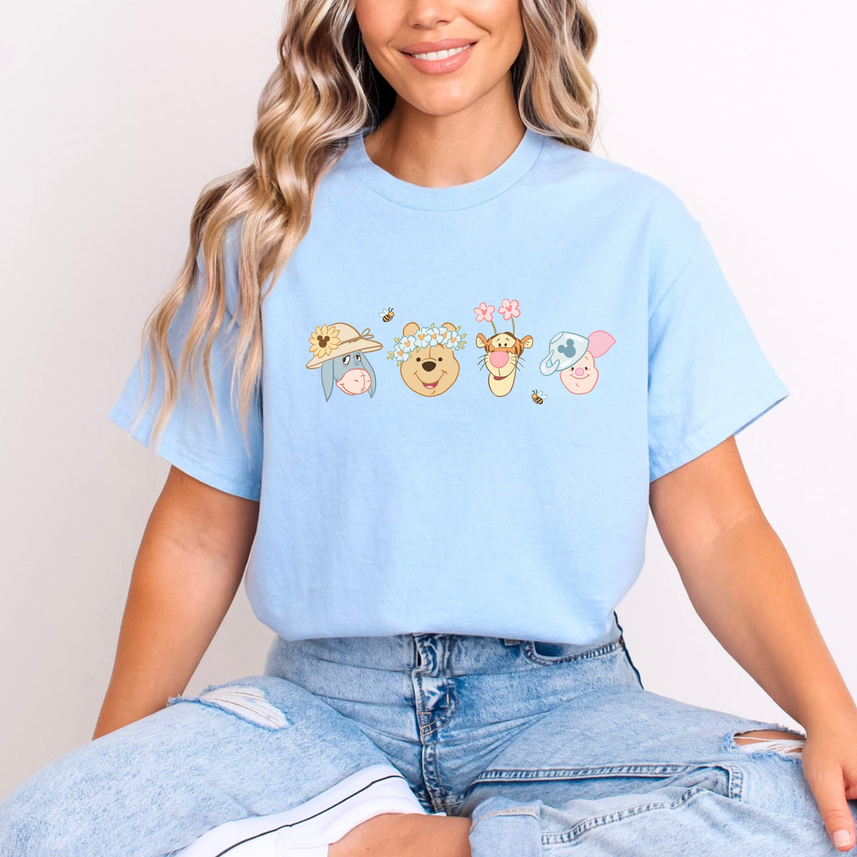 WINNIE FLOWER FRIENDS T.SHIRT Design No. 86