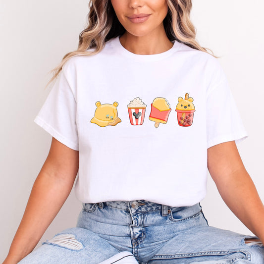 WINNIE THE POOH SUMMER SNACKS T.SHIRT