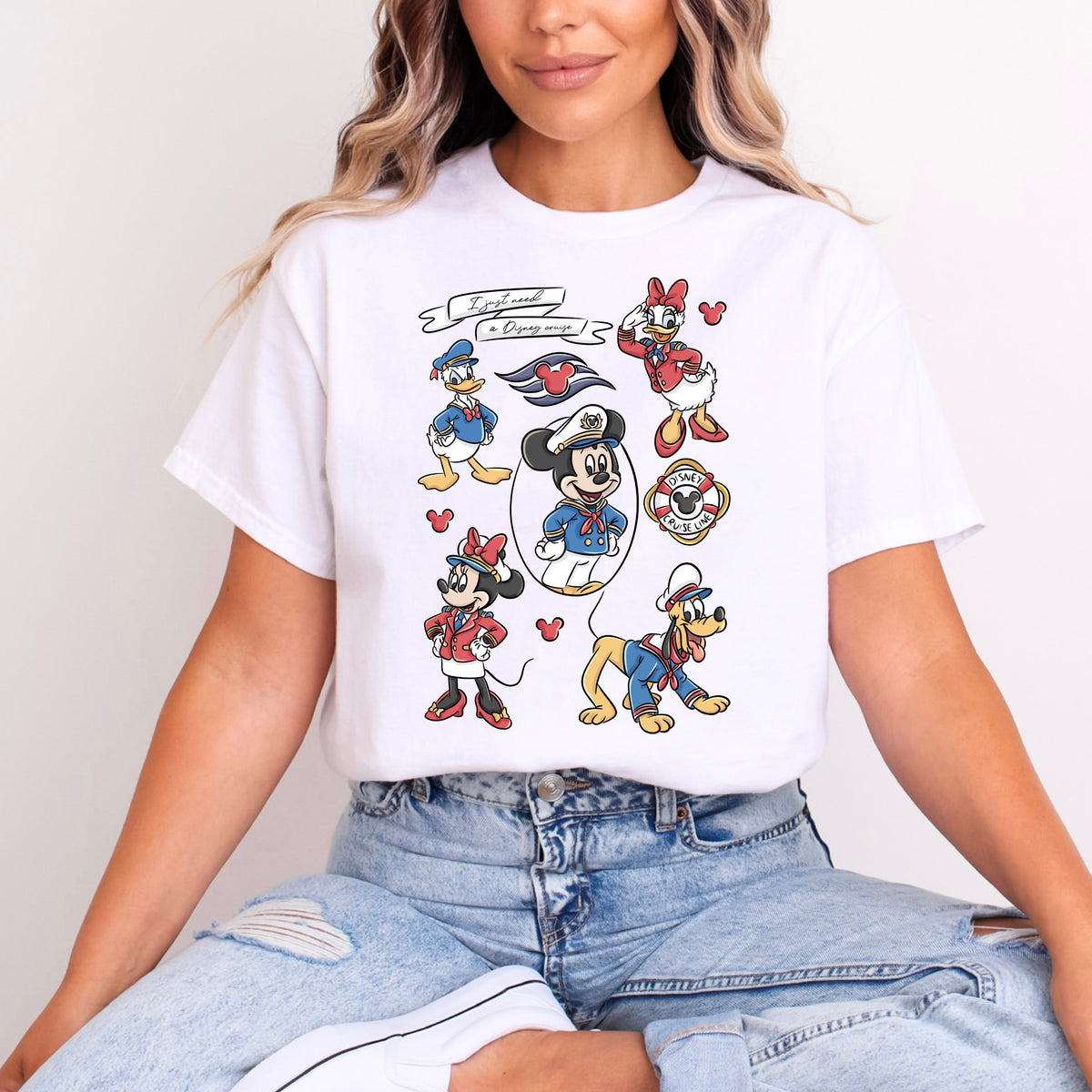 CRUISE MICKEY AND PALS T.SHIRT Design No. 119
