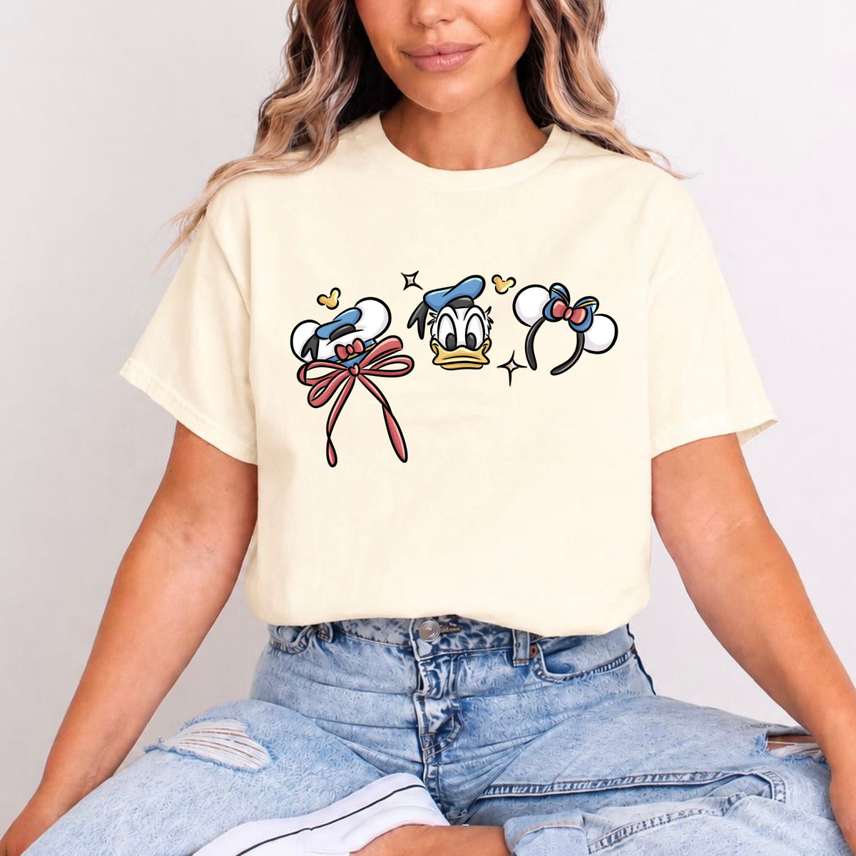 DONALD DUCK EAR SERIES T.SHIRT