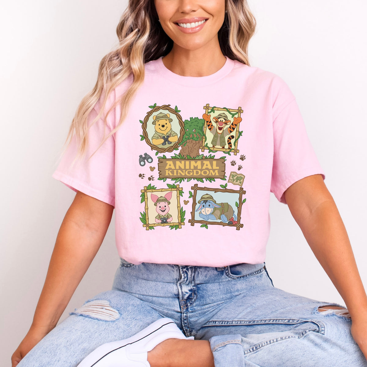 WINNIE THE POOH/ANIMAL KINGDOM T.SHIRT Design No. 94