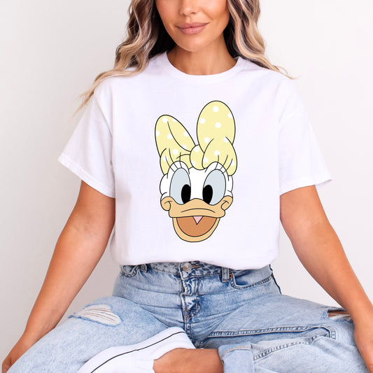 DAISY DUCK LEMON BOW POLKA DOT T.SHIRT Design No. 28