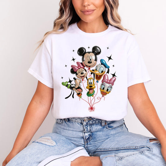 MICKEY AND PALS BALLOONS T.SHIRT