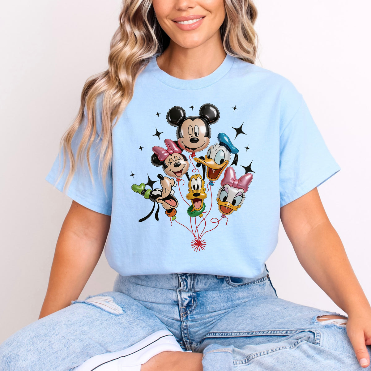 MICKEY AND PALS BALLOONS T.SHIRT
