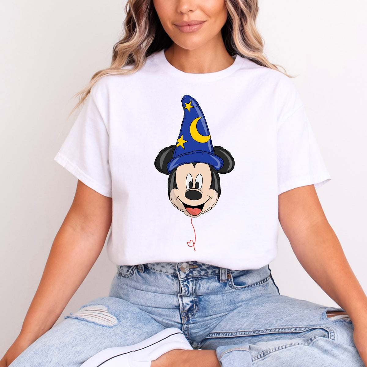 SORCERER MICKEY BALLOON T.SHIRT Design No. 26