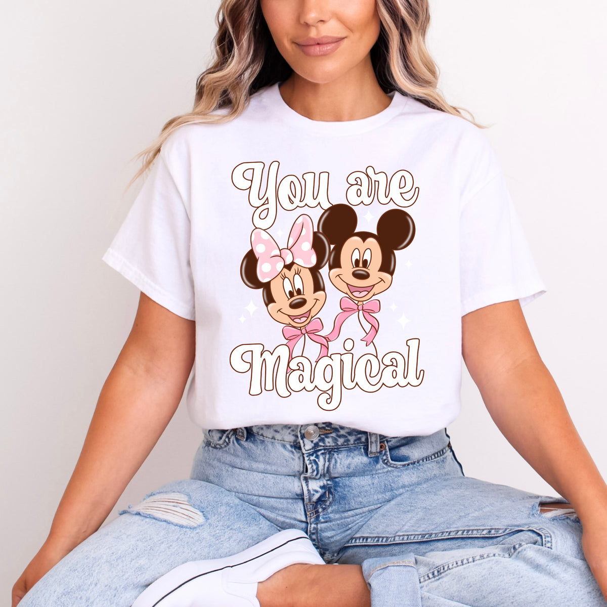MICKEY AND MINNIE BALLOON YOU ARE MAGICAL T.SHIRT