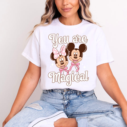 MICKEY AND MINNIE BALLOON YOU ARE MAGICAL T.SHIRT