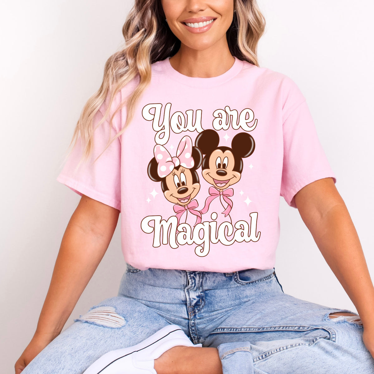 MICKEY AND MINNIE BALLOON YOU ARE MAGICAL T.SHIRT