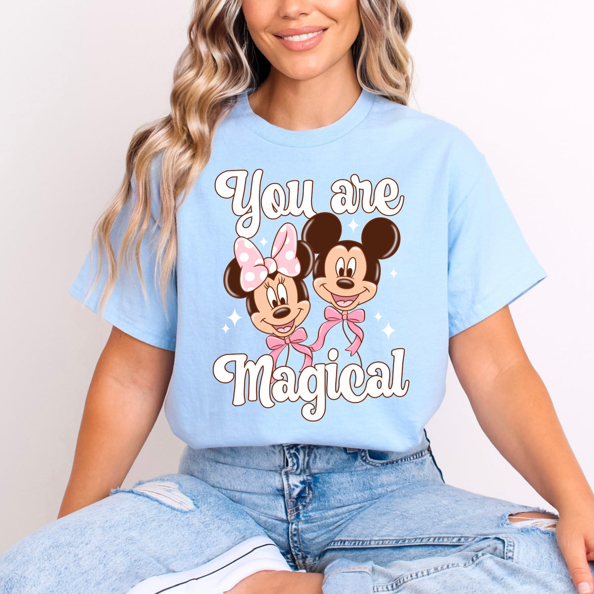 MICKEY AND MINNIE BALLOON YOU ARE MAGICAL T.SHIRT