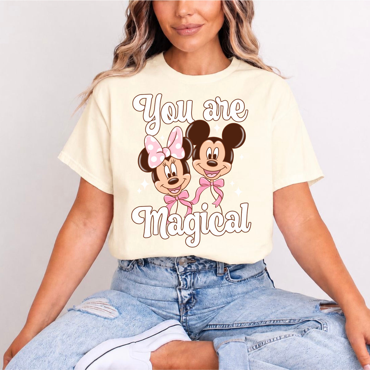 MICKEY AND MINNIE BALLOON YOU ARE MAGICAL T.SHIRT