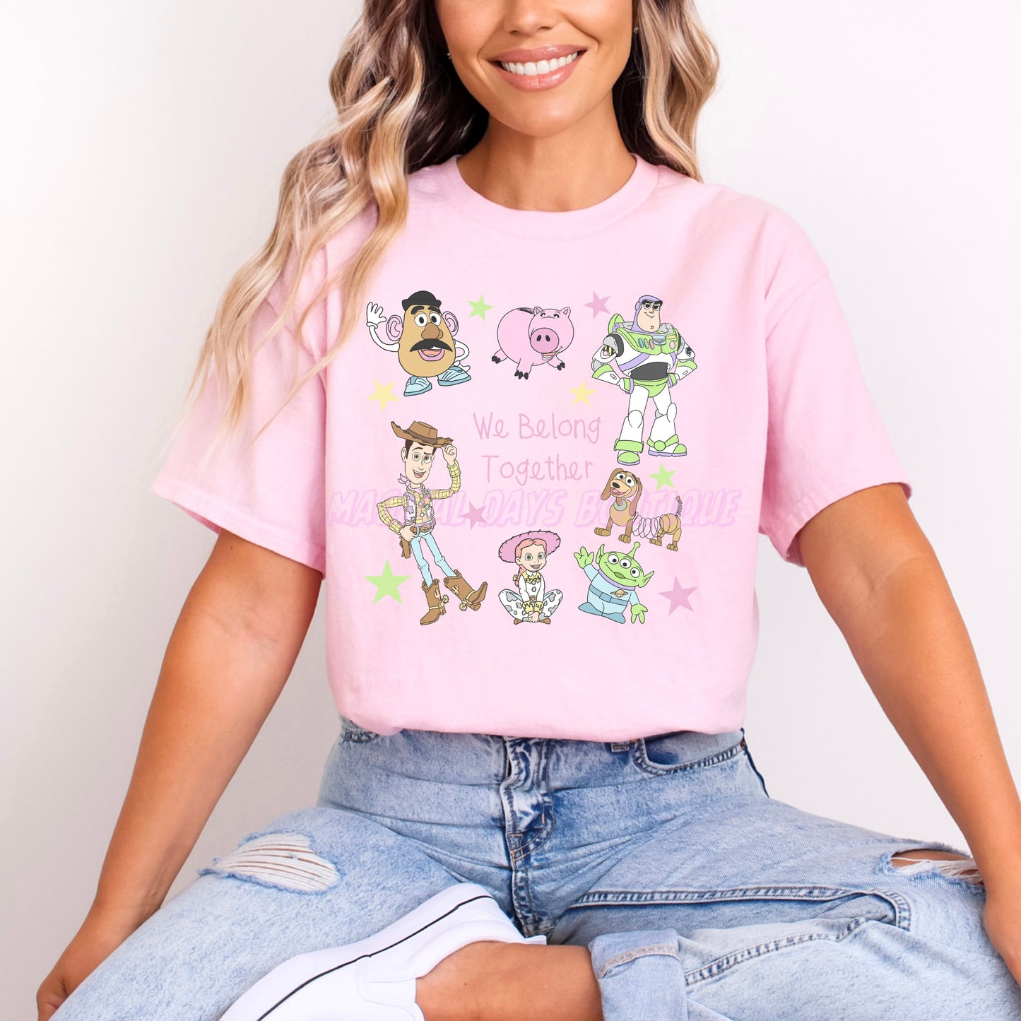TOY STORY & TAYLOR SWIFT WE BELONG TOGETHER T.SHIRT