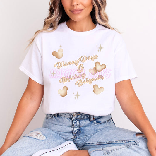 DISNEY DAYS AND MICKEY BEIGNETS T.SHIRT