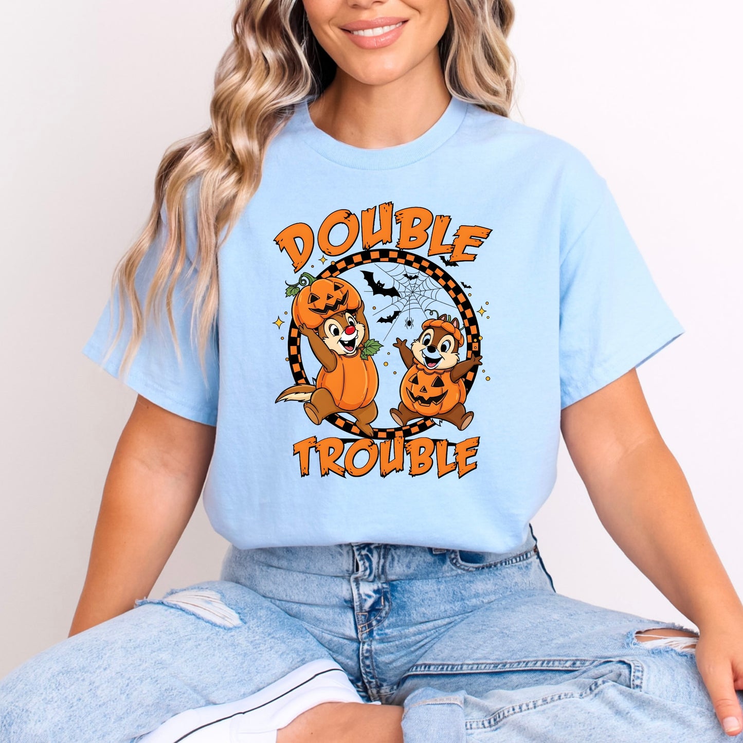 CHIP AND DALE DOUBLE TROUBLE HALLOWEEN PUMPKIN