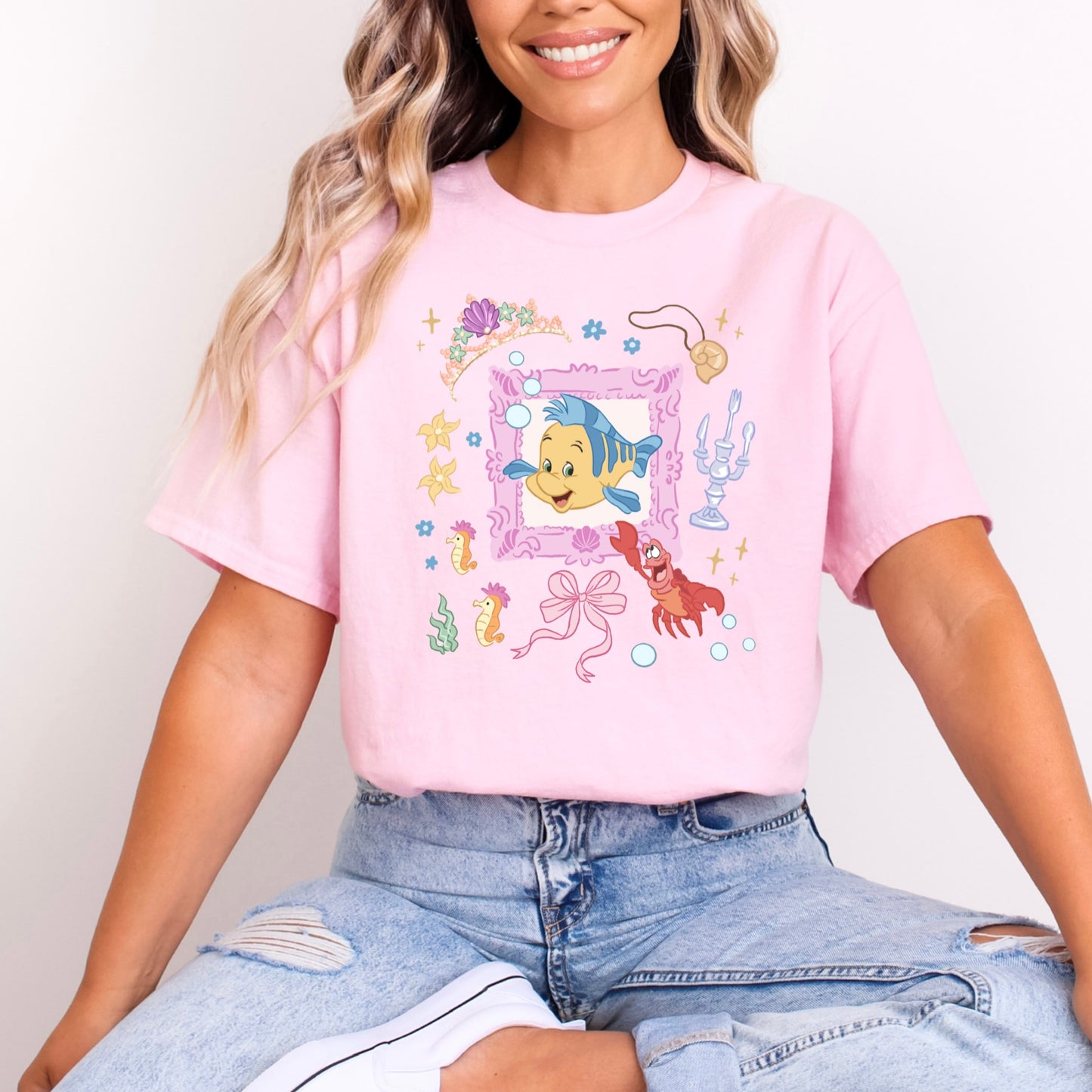 FLOUNDER UNDER THE SEA DREAMS LITTLE MERMAID