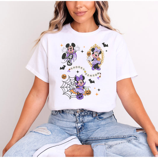 MICKEY AND MINNIE SPOOKY SEASON T.SHIRT
