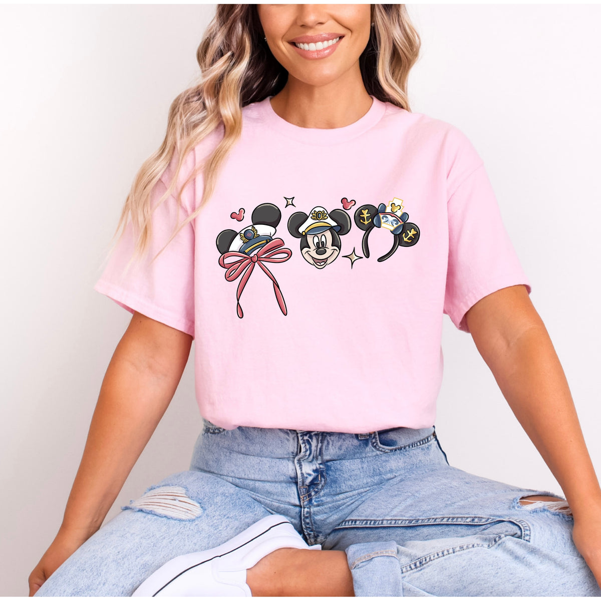 MICKEY CRUISE EAR SERIES T.SHIRT