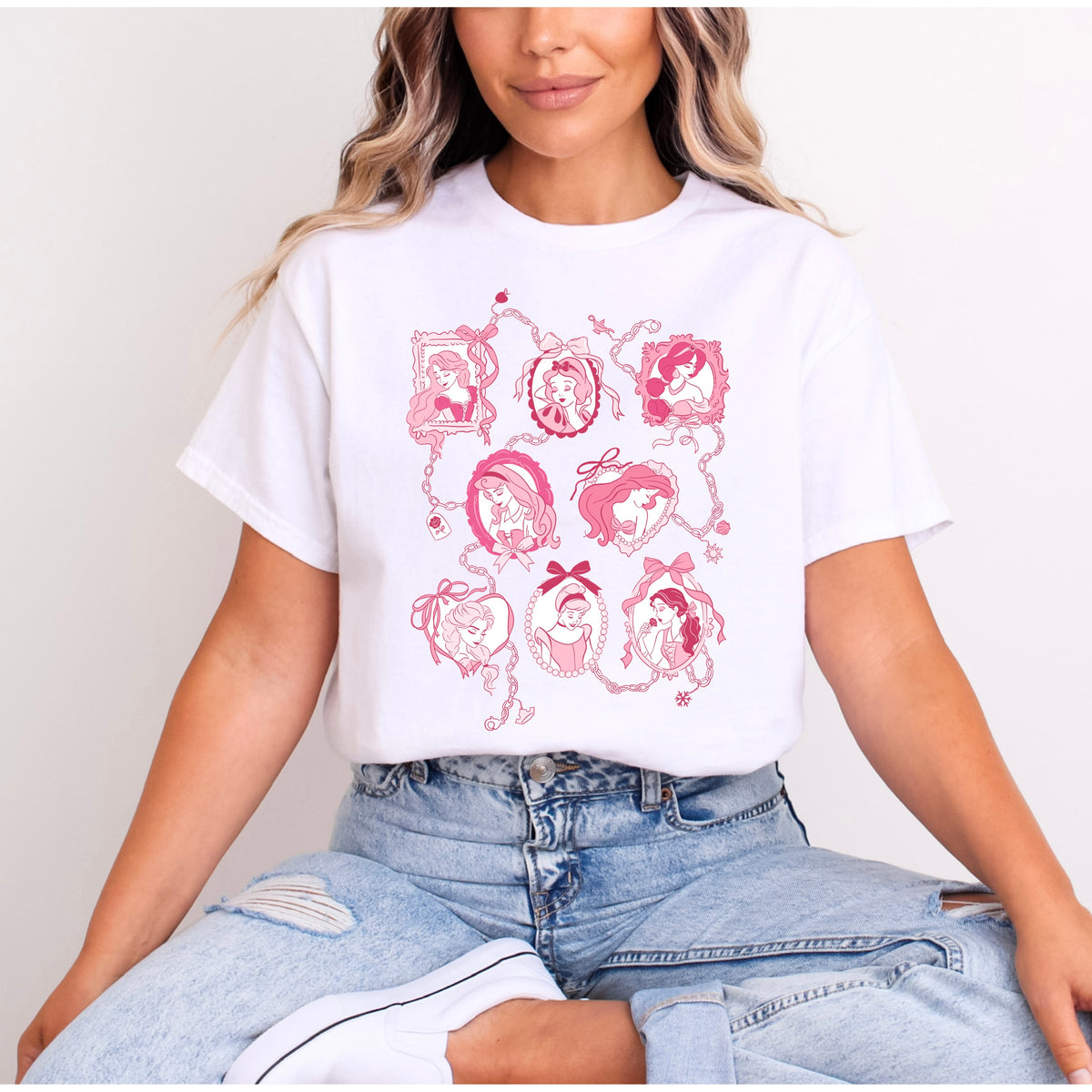 PRINCESS'S PRETTY PINK T.SHIRT