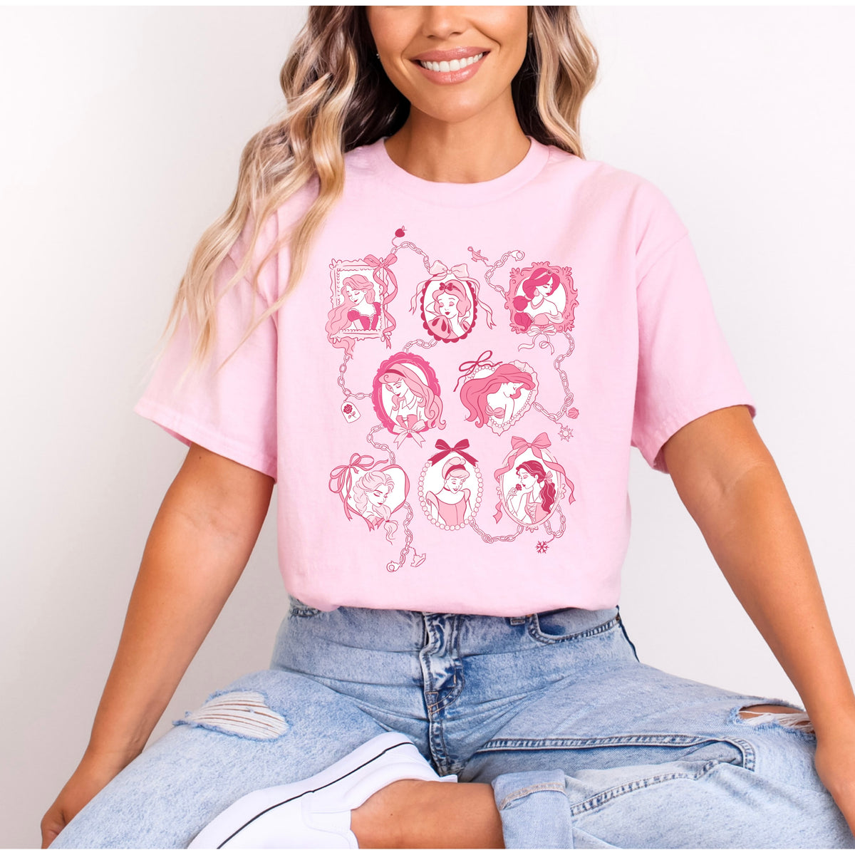 PRINCESS'S PRETTY PINK T.SHIRT