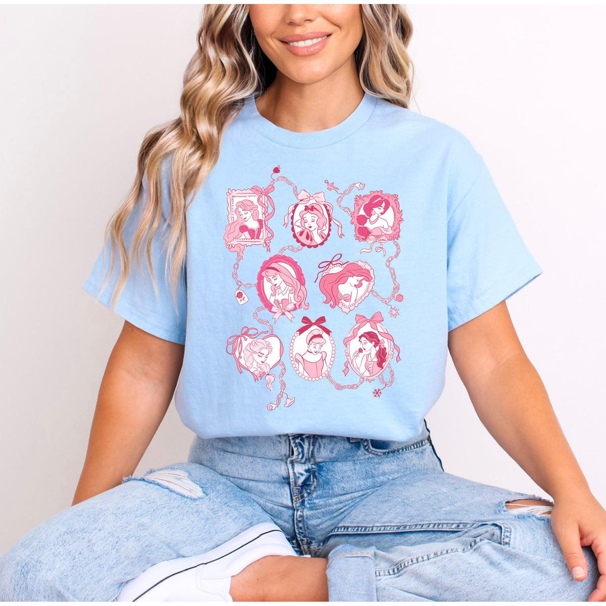 PRINCESS'S PRETTY PINK T.SHIRT