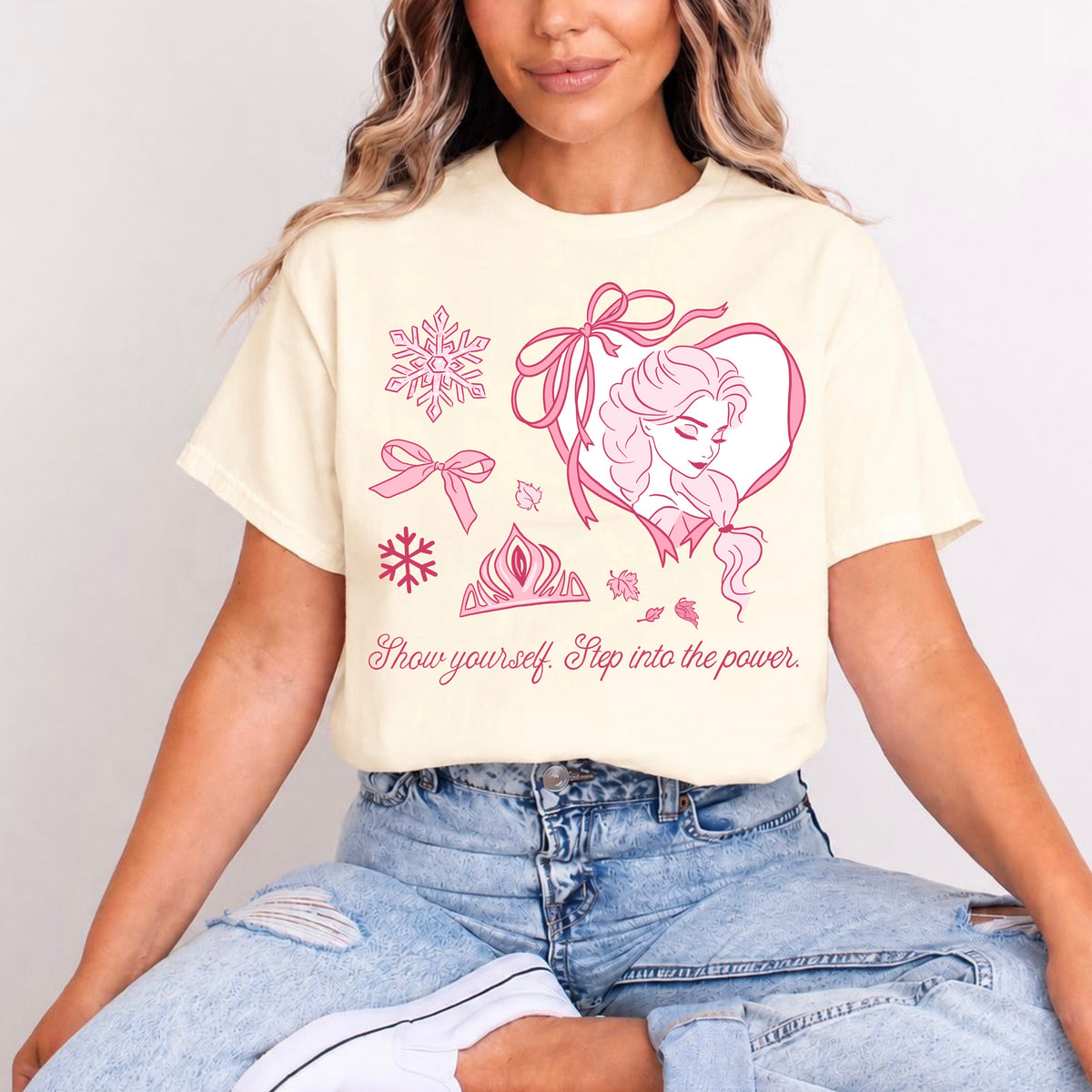 PRINCESS ELSA PRETTY PINK T.SHIRT