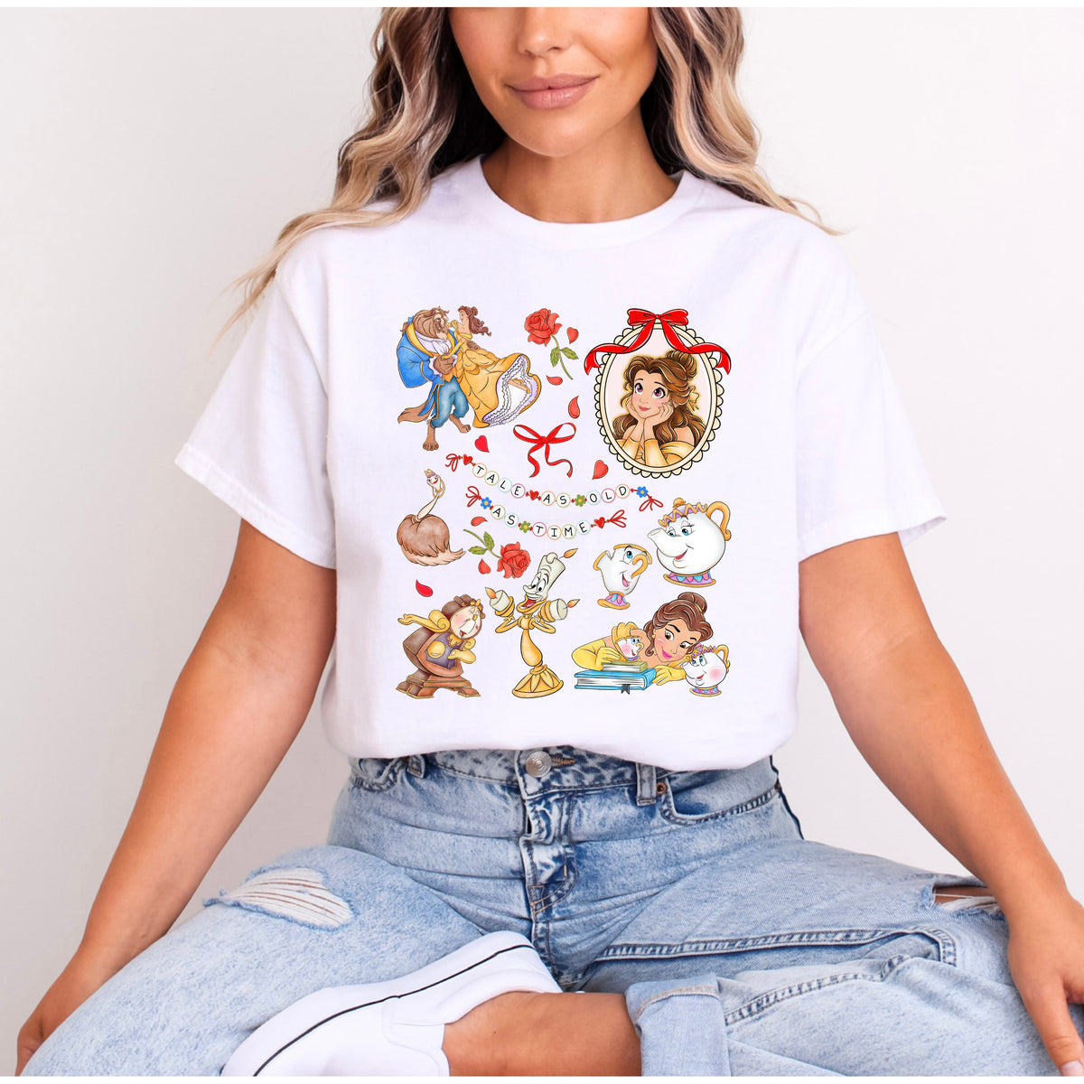 BELLE MAGICAL LOCKET T.SHIRT