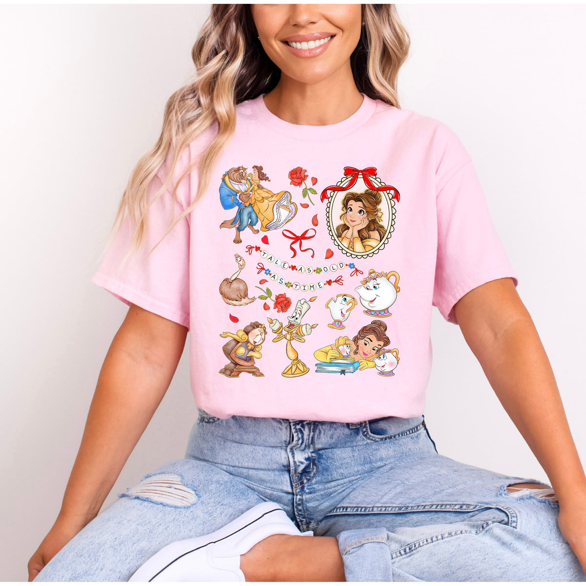 BELLE MAGICAL LOCKET T.SHIRT