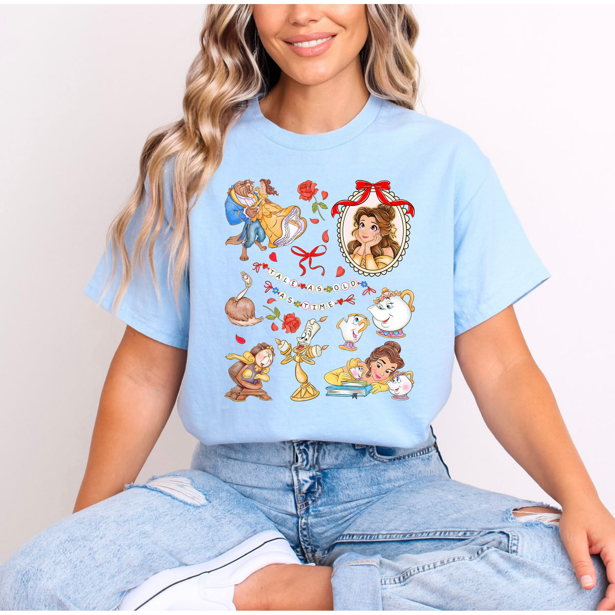 BELLE MAGICAL LOCKET T.SHIRT