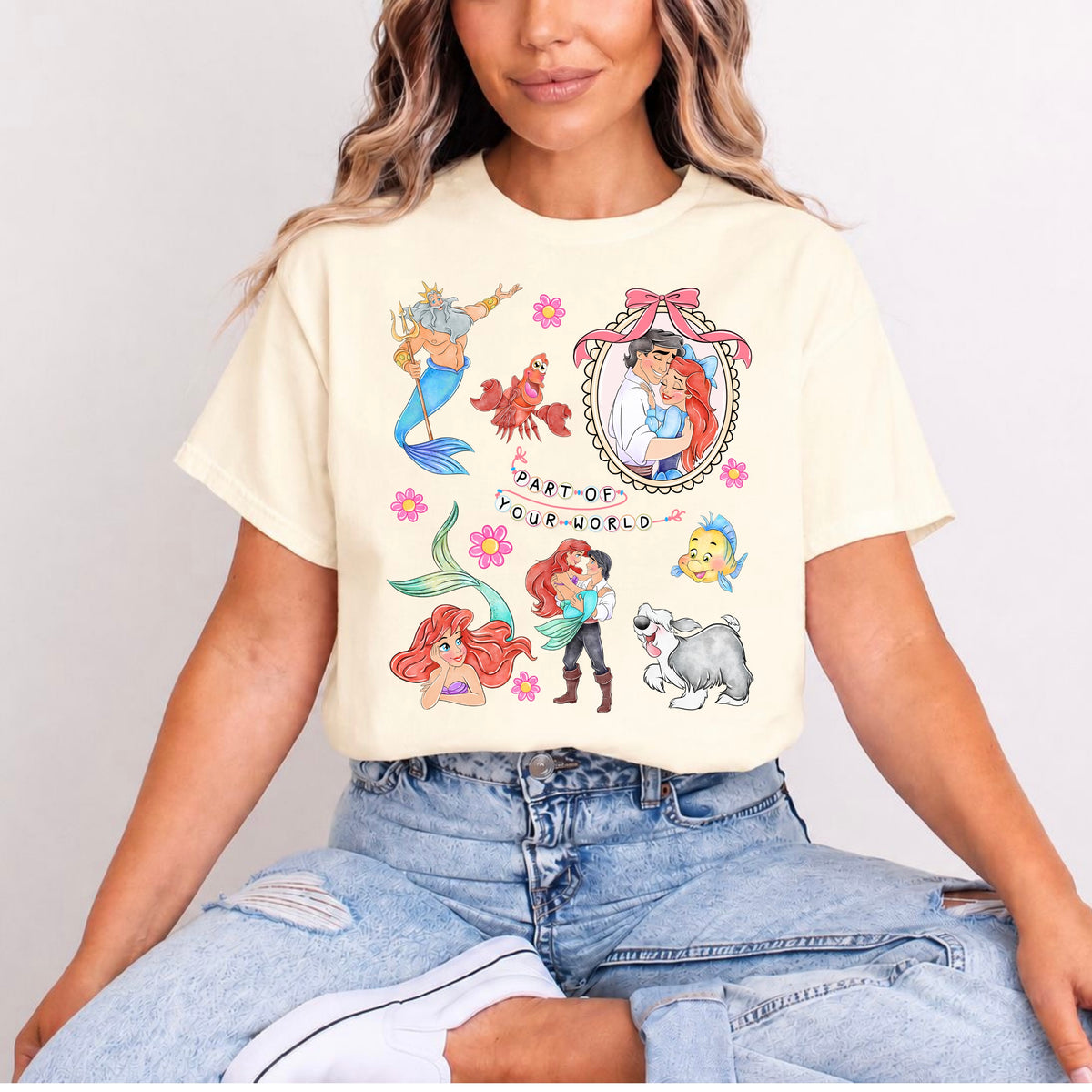 ARIEL MAGICAL LOCKET T.SHIRT