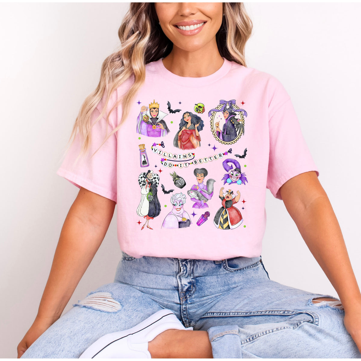 VILLIANS MAGICAL LOCKET T.SHIRT